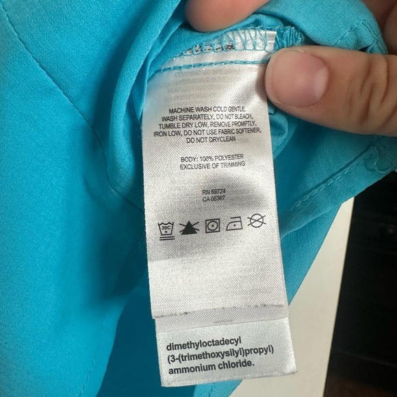 Columbia PFG Omni Shade Hiking Light Blue Button up Snap buttons - Picture 3 of 8